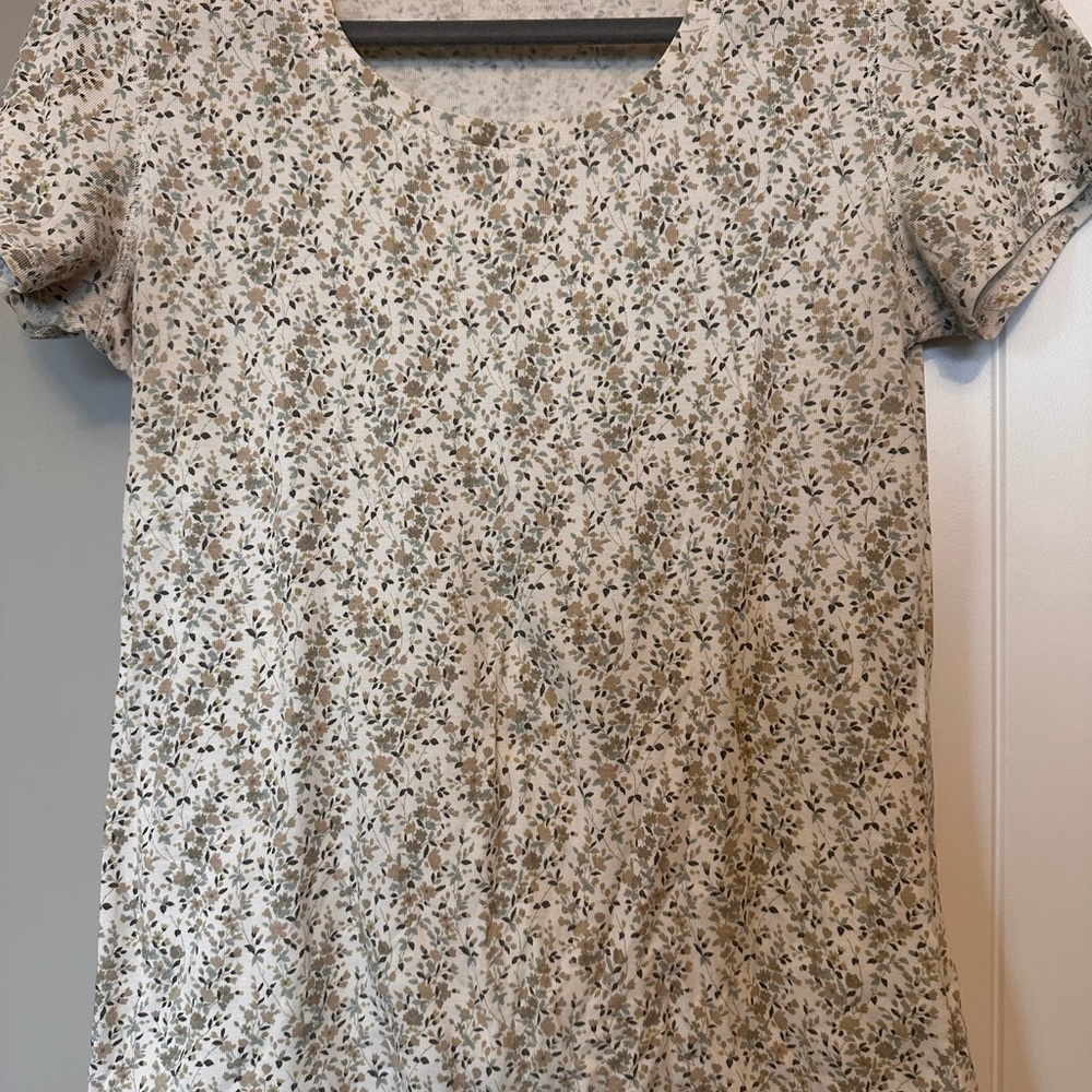 Floral Print Women's Top
